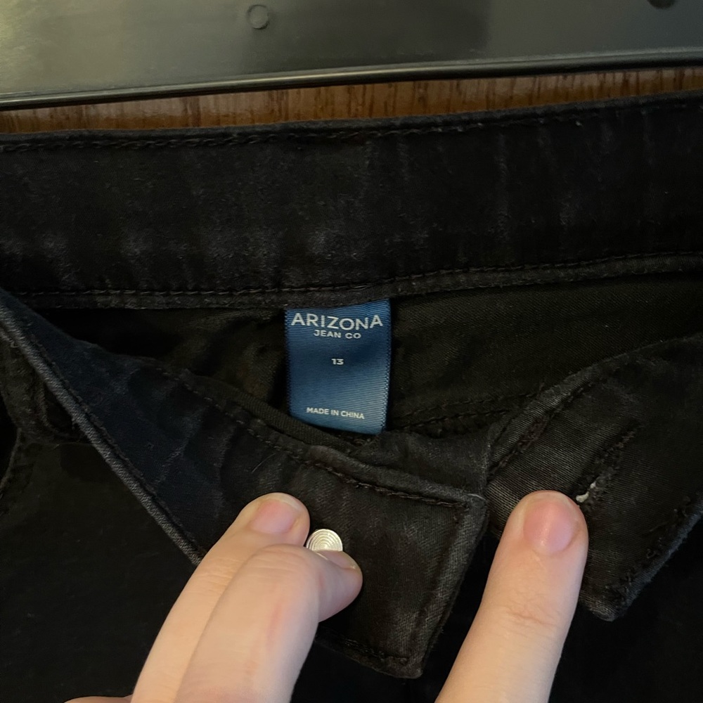 Black Stretchy Jeggings - Picture 3 of 4